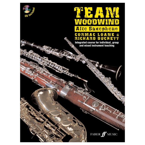 Team Woodwind Saxophone in Eb Tuition Book