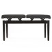 Deluxe Duet Piano Stool, Black