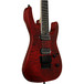 Jackson DK7Q Pro Series Dinky 7-String Guitar, Quilt Trans Red