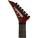 Jackson DK7Q Pro Series Dinky 7-String Guitar, Quilt Trans Red