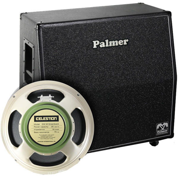 DISC Palmer PCAB412GBK x 12 Cab with Celestion G12M Greenback