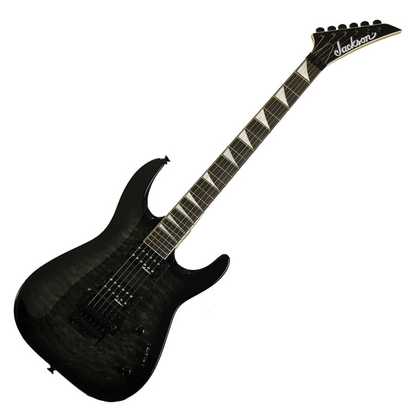 Jackson JS32Q Dinky Electric Guitar, Trans Black