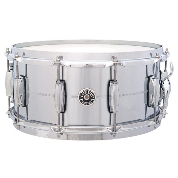 Gretsch Drums Brooklyn 14'' x 6.5'' Snare Drum, Chrome Over Brass
