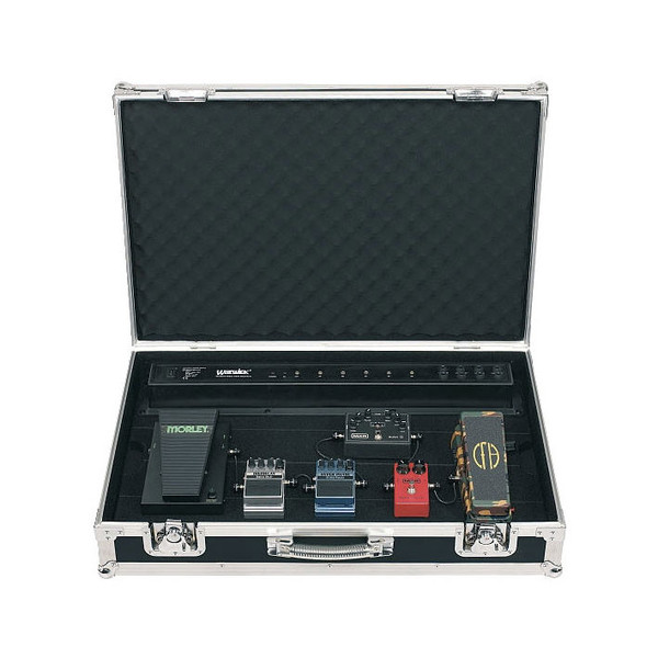 Rockcase RB-23130B Gigboard Flight Case with Power Supply, 6-8 Pedals