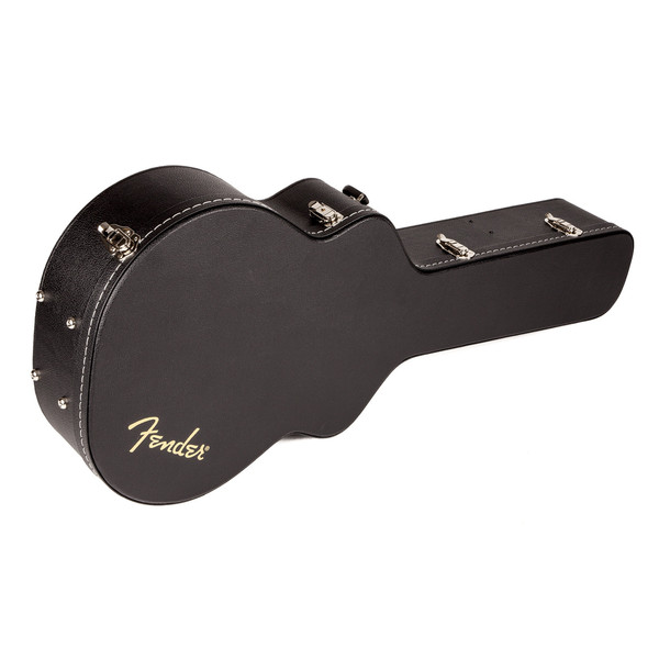 Fender Jumbo Acoustic Flat Top Guitar Case, Black