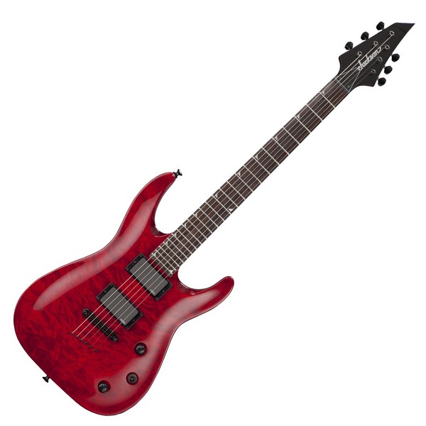 Jackson X Series SLATTXMGQ3-6 Soloist Electric Guitar,Trans Red