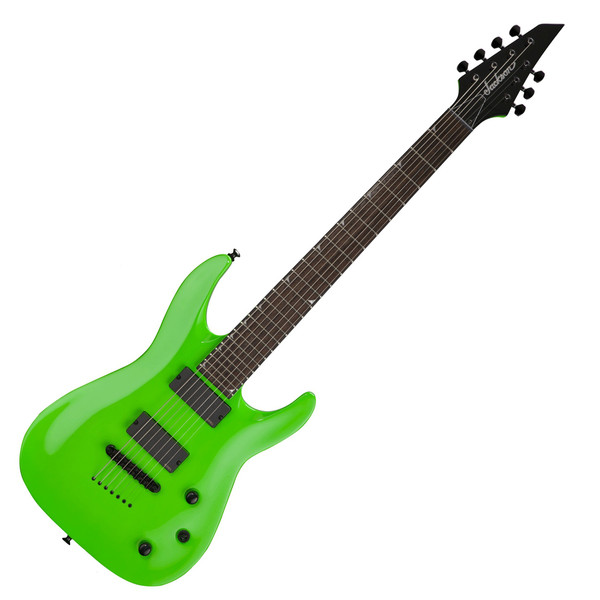 Jackson X Series SLATTXMG3-7 Soloist 7-String Guitar, Slime Green