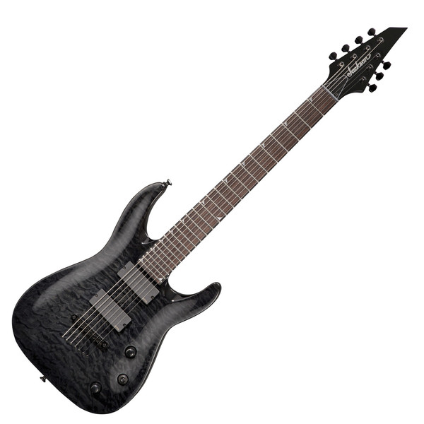 Jackson X Series SLATTXMGQ3-7 Soloist 7-String Guitar, Trans Black