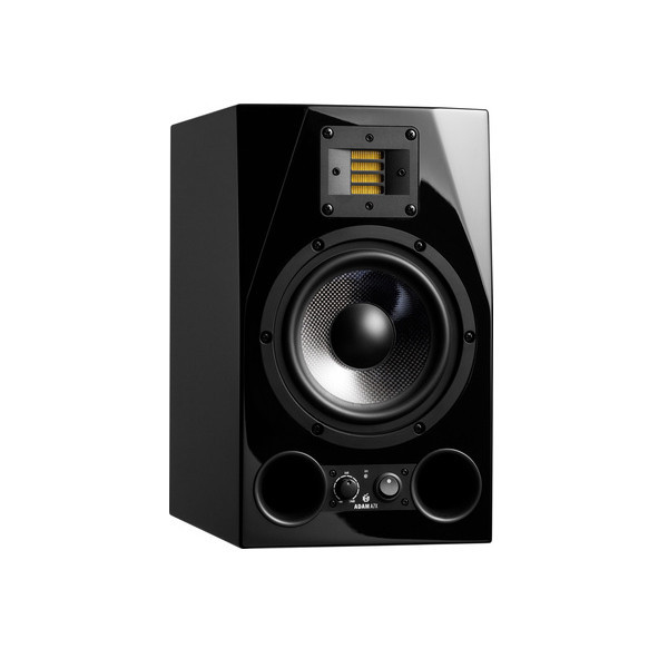 Adam A7X Active Studio Monitor Single, Gloss Black