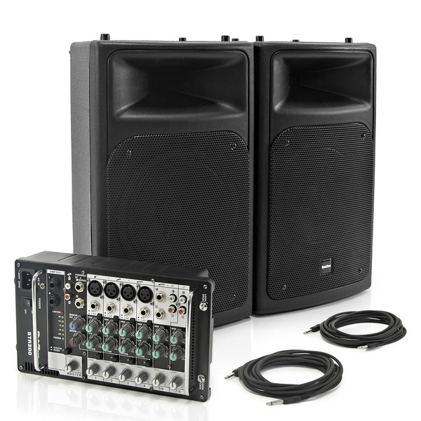 SubZero 300w Portable PA System by Gear4music