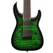 Jackson X Series SLATFXQMG3-8 Soloist 8-String Guitar, Trans Green