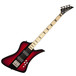 Jackson Ellefson Kelly Bird IV Bass Guitar, Red Stripe