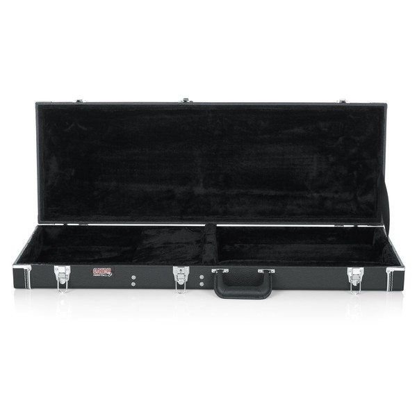 Gator GW-ELECTRIC Deluxe Electric Guitar Case, Open