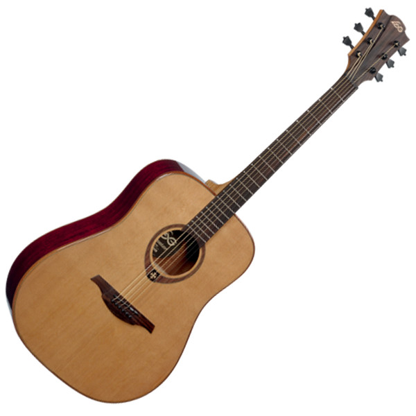 LAG T100D Acoustic Guitar, Natural