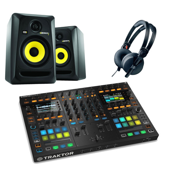 Native Instruments Traktor Kontrol S8 Professional DJ Bundle