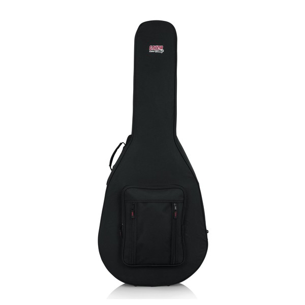 Gator GL-JUMBO Rigid EPS Jumbo Acoustic Guitar Case, Front