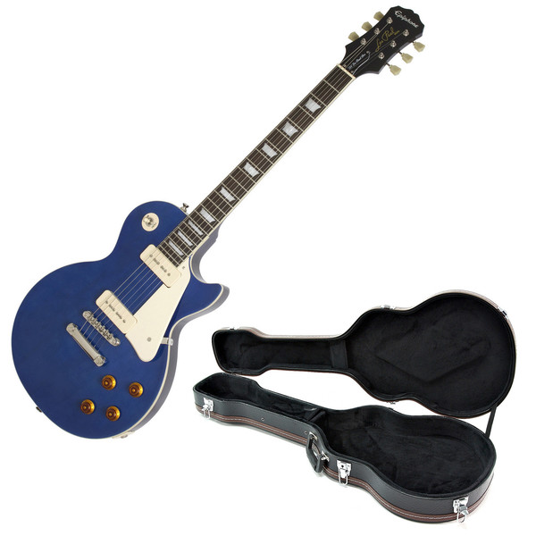 Epiphone 1956 Les Paul Pro Guitar, Chicago Blue with Hard Case
