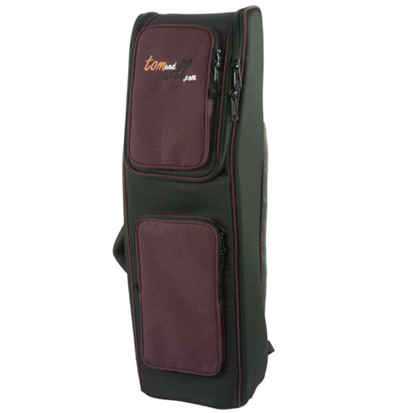 Tom and Will 36BA Bassoon Gig Bag, Black and Burgundy