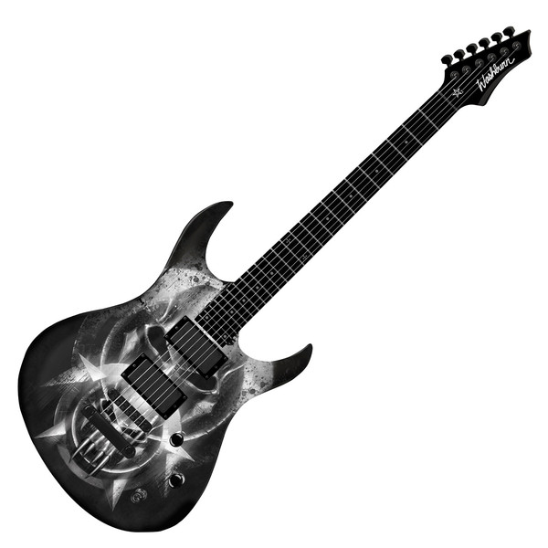 Washburn EVIL2 XM Series Electric Guitar, Black