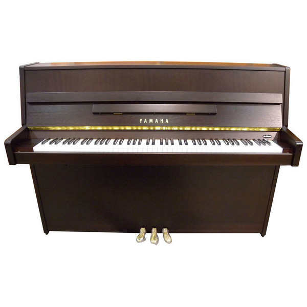 Yamaha B1 Upright Acoustic Piano, Dark Walnut Satin