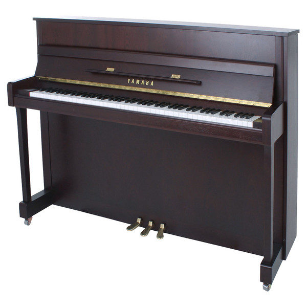 Yamaha B2 Upright Acoustic Piano, Dark Walnut Satin