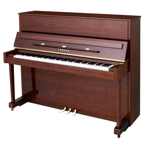 Yamaha B3 Upright Acoustic Piano, Simulated Mahogany Polyester