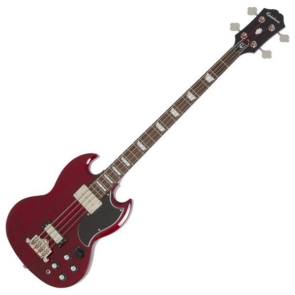 Epiphone EB-3 SG Bass Guitar, Cherry