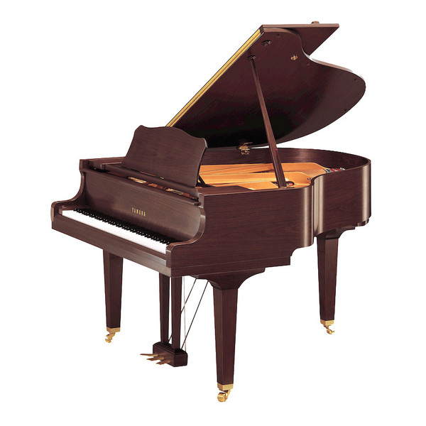 Yamaha GC1 Grand Piano, American Walnut Polyester