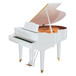 Yamaha CX1 Grand Piano, White Polyester