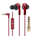 Yamaha EPHM200 Earphones with Remote, Red