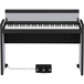 Korg LP-380 73 Key Digital Piano, Black and Silver