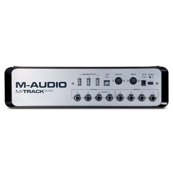 製品情報：M-Track Quad：M-AUDIO