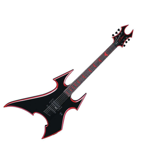 BC Rich Avenge Son of Beast, Black With Red Bevels