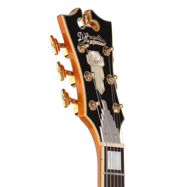 D'Angelico EXSS Semi-Hollow Body Electric Guitar, Natural