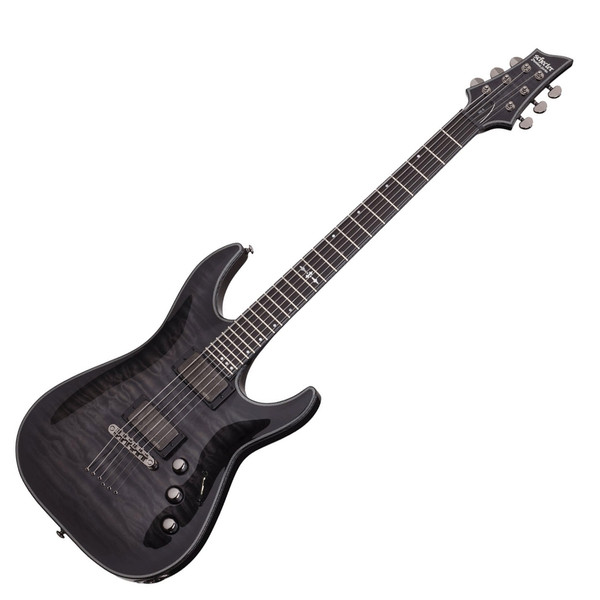 Schecter Hellraiser Hybrid C-1 Electric Guitar, Trans Black Burst