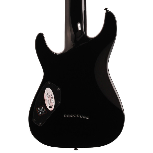 Schecter Blackjack C-8 8 String Electric Guitar, Gloss Black at