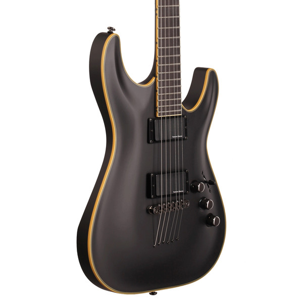 DISC Schecter Blackjack ATX C-1 Electric Guitar, Aged Black