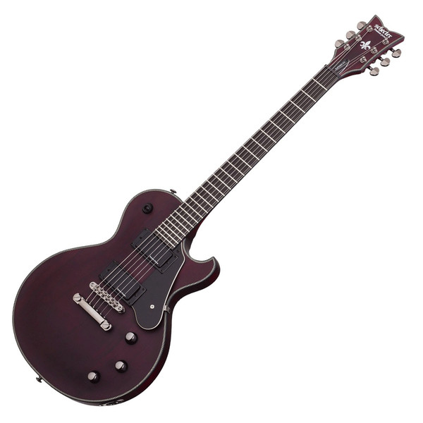 Schecter Blackjack ATX Solo-ii Electric Guitar, Vampyre Red Satin