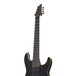 Schecter Blackjack ATX C-7 7 String Electric Guitar, Aged Black Satin