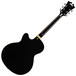 D'Angelico EX175 Hollow Body Electric Guitar, Black