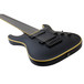 Schecter Blackjack ATX C-8 8-String Electric Guitar, Aged Black Satin