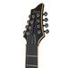 Schecter Blackjack ATX C-8 8-String Electric Guitar, Aged Black Satin