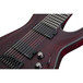 Schecter Blackjack ATX C-8 8 String Guitar, Vampyre Red Satin