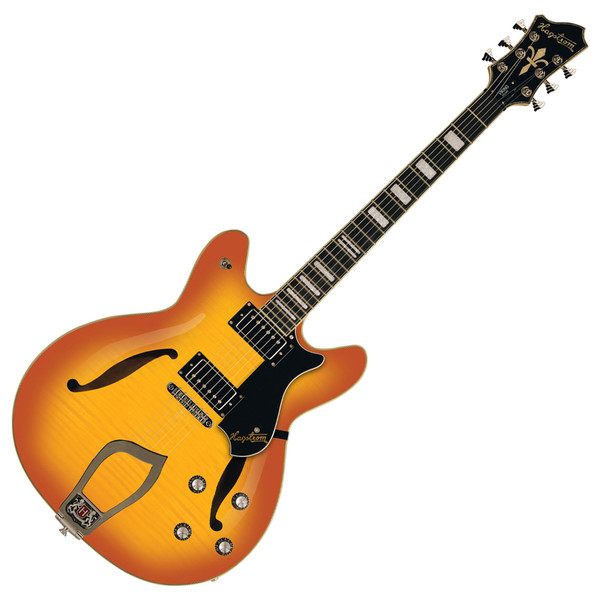 Hagstrom Viking  Deluxe, Amber Sunburst