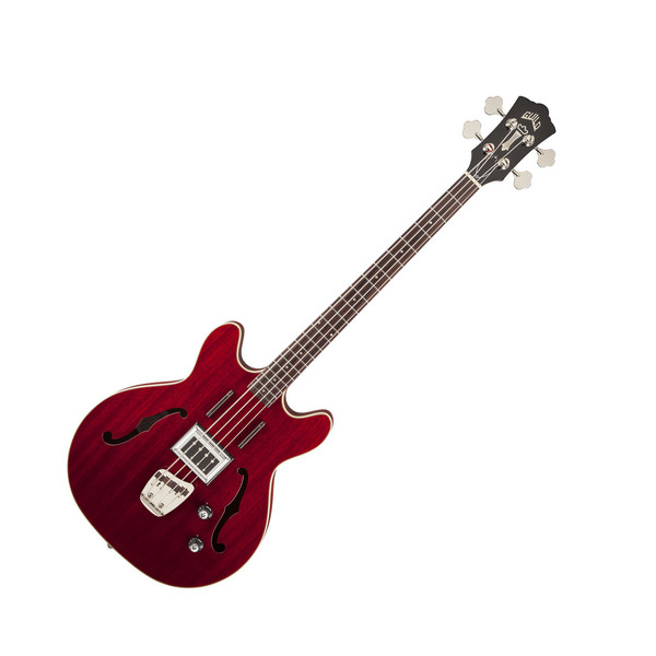 Guild Newark St Starfire Bass, Cherry Red