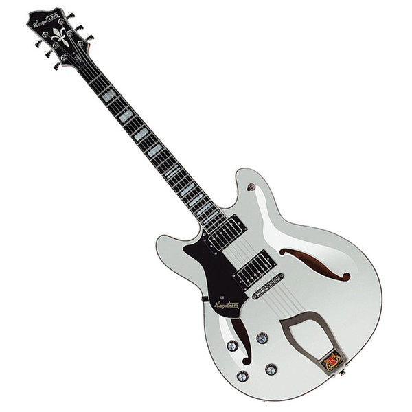 Hagstrom Viking  Deluxe Left-Handed, White