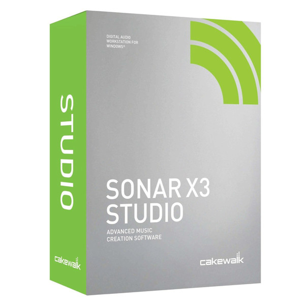 Cakewalk SONAR X3 Studio, Academic Edition	