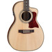 Luna Americana Parlor Cutaway Electro Acoustic Guitar, Natural