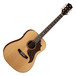 Luna Americana Electro Acoustic Guitar, Leather Pick Guard