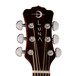 Luna Americana Electro Acoustic Guitar, Leather Pick Guard